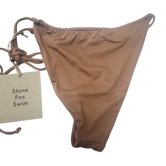 NWT Stone Fox Swim Rawhide River Bikini Bottoms (L) - Picture 4 of 5
